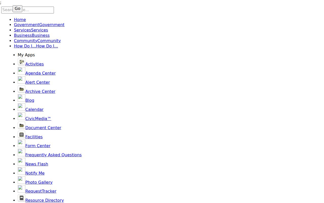 Manistee warrant records: City Police department directory and public office hours