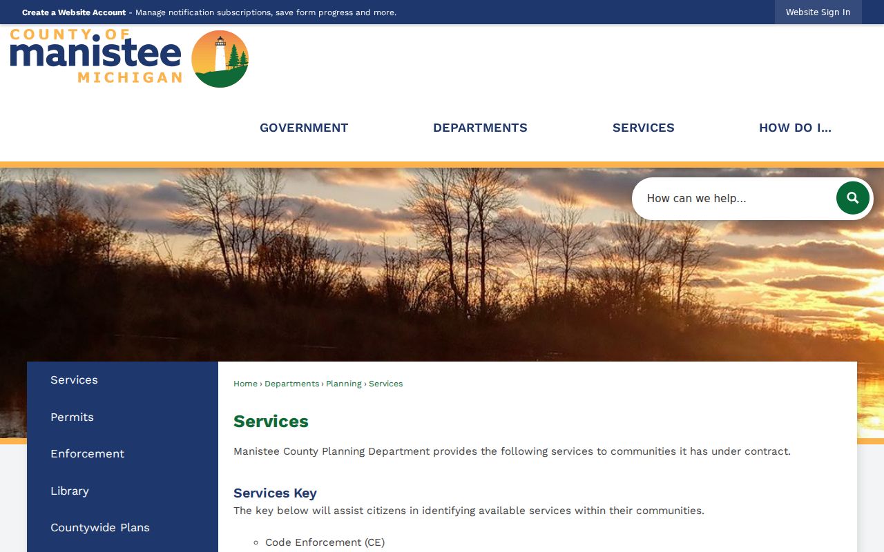 Eastlake warrant records: county planning and code enforcement services page